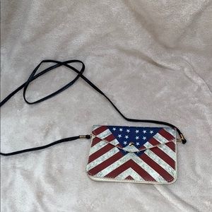 American flag bag